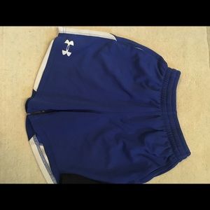 2 pairs of Boys Under Armour YS shorts, $10 ea